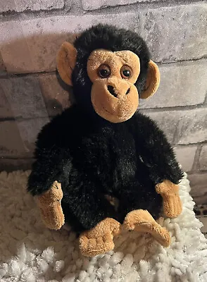 £9 • Buy Keel Toys KEELECO CHIMP Chimpanzee 25cm Monkey Soft Toy 100% RECYCLED Eco Plush