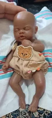 Doll Baby Full Body Silicone Reborn Black African Dolls Lifelike Newborn Bebe • $54.97