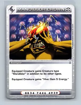 Chaotic TCG - Mandiblor Crown - 1st Ed -  Zenith Of The Hive • $0.99