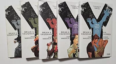 Y: The Last Man Complete Deluxe Hardcover Set 1 2 3 4 5 (DC Vertigo) • $90