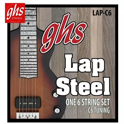 GHS LAP-C6 Lap Steel Electric Guitar Strings With C Tuning • $11.49