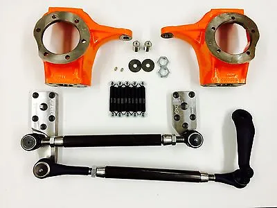 Chevy/ford/jeep Kingpin Dana 60 Complete 1-ton Crossover Steering Kit-w Knuckle • $1795.95