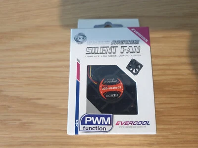£1 • Buy 4 X Evercool 40x40x20mm PWM Fan