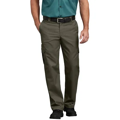 Dickies Men's WP595 Flex Regular Fit Straight Leg Work Cargo Pants • $40.88