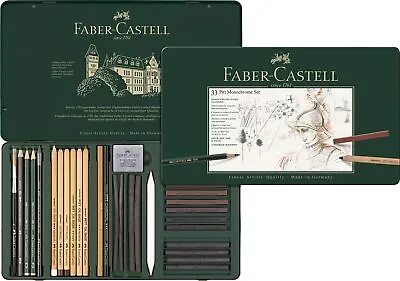 Faber-Castell Pitt Monochrome Set 33 112977 • $42.50