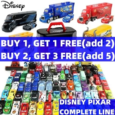 Disney Pixar Cars Complete Line McQueen Truck Dusty 1:55 Diecast Model Toy Gifts • £8.89