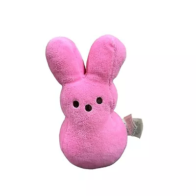 Marshmallow Peeps Plush Pink Rabbit Ruz Just Born Bunny Sewn Eyes Stuffed Animal • $6.60