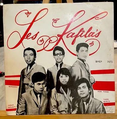 Rare 60s Singapore Malaysia Les Kafila's Psych Garage EP Hasnah Haron J.Rukimin • $150