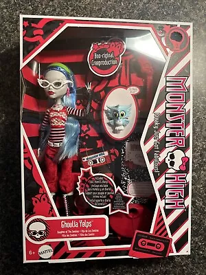 2024 Monster High Ghoulia Yelps Boo-riginal Creeproduction Fashion Doll✅🔥 • $58.99