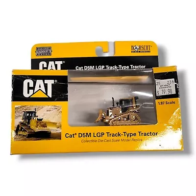 NORSCOT #55108  Caterpillar D5M LGP Track Type Bulldozer  H.O.Scale 1:87 Scale  • $10