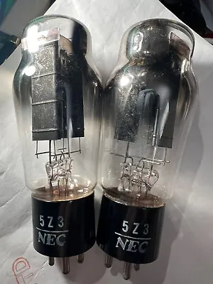 Pair (2) 5Z3 NEC Tube For Western Electric 274A 280 Or 5U4G 274B With Adapter • $168