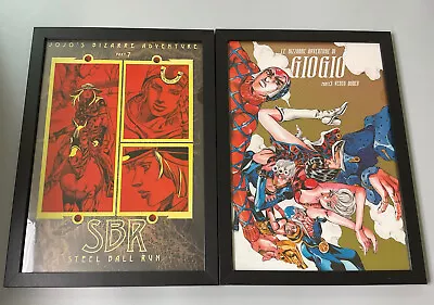 $110 • Buy JoJo's Bizarre Adventure JOJO Poster Framed Flyer Clear File SBR Golden Wind