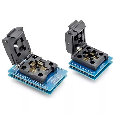 $13.53 • Buy TQFP32 TO DIP28 TQFP44 QFP44 TO DIP40 IC Programmer Adapter Chip Test Socket