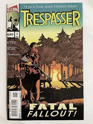 Trespasser #1 Alterna Comics HOT 🔥  HTF Optioned! Low Print Run VF/Nm • $20