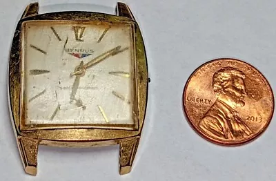 Vintage Benrus Shockabsorber Swiss Watch Part 20 Micron Gold Repair • $37.17