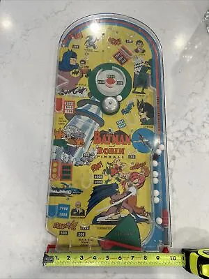 Vintage Batman Handheld Pinball Game 1966 Marx • $314