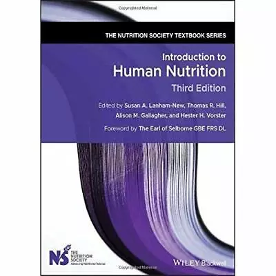 Introduction To Human Nutrition (The Nutrition Society  - Paperback / Softback N • £57.74