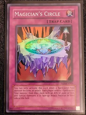 1x Magician's Circle - NTR-EN003 - Super Rare - Limited Edition Near Mint Yu-Gi- • $3.22