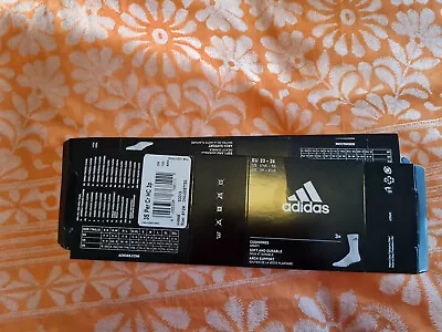 $20 • Buy Addida White Socks - SIze 23-26 3 Pack