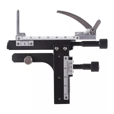 Microscope Attachable Mechanical Stage X-Y Moveable Caliper Vernier With Scale • £14.39