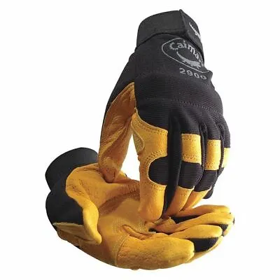 Caiman Mechanics Gloves Pig Grain Knuckle Hyperformance Industrial Gloves • $18.99