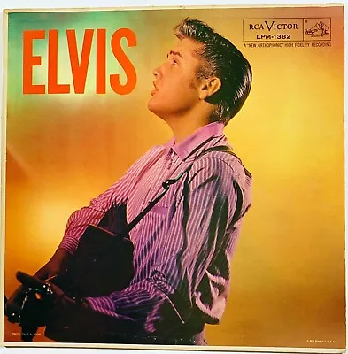 Elvis Presley  Elvis  Lpn-1382 Alternate Take  Old Shep  19s Orig Long Play 1956 • $185