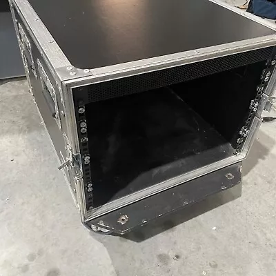 Used 5* Star 8U 19  Rack Case Wheeled Tour Production Equipment Flight Case • £345