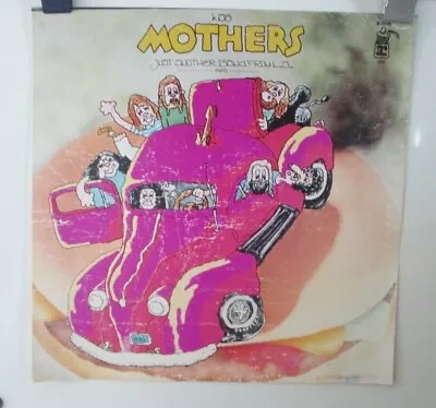 Vintage Zappa Mothers Just Another Album Cover Photo Poster Not Digital 24x24 • $25