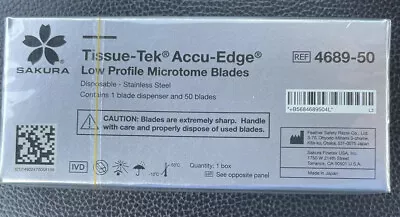 Sakura Finetek Accu-Edge Low Profile Microtome Blades • $69