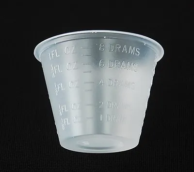 Medicine Cups Disposable 1oz Plastic Graduated 100/pkg • $7.99