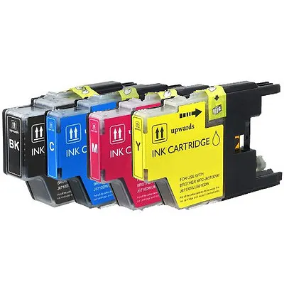 4 Pack Compatible Brother LC-71  LC-75 LC-79 Ink Cartridges For Inkjet Printers • $8.69