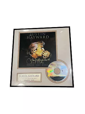 Signed Limited Edition #541 Of 1500 Justin Hayward The Moody Blues Autograph CD • $175