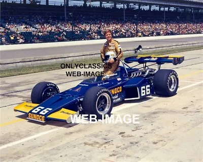 1972 Indy 500 Speedway Winner Mark Donohue Auto Racing 8x10 Photo Sunoco Mclaren • $14.41