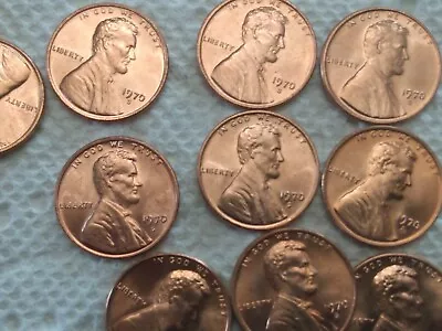 1970 S Small Or Large Date Lincoln Cent BU / Penny    PLEASE READ FIRST LOT # 50 • $1.79