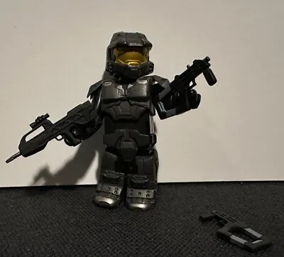 Halo Kubrick Figure Dark Grey Master Chief ODST UNSC Spartan Armor Toy Trooper • $15