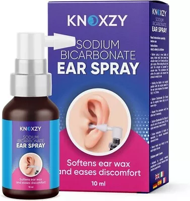 Ear Wax Remover Spray Clinically Proven Ear Calm Infection Dissolves Earwax 10ml • £4.49