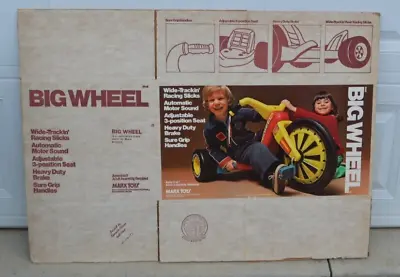Marx Toy Big Wheel Box - Still Flat # 5045 • $64.50
