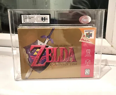 Legend Of Zelda Ocarina Of Time UKG 80+ NM+  SEALED N64 US-NTSC Like VGA WATA • £3900