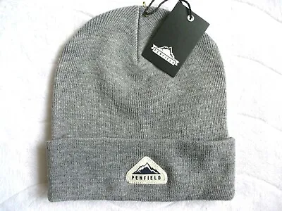 £19.99 • Buy PENFIELD USA Grey Beanie Hat - Super Comfy & Warm - One Size Adult - Toque NEW