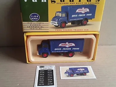 Vanguards VA6001 Ford  Thames Trader Van Birds Eye Good Condition FREE POST  • £6.95