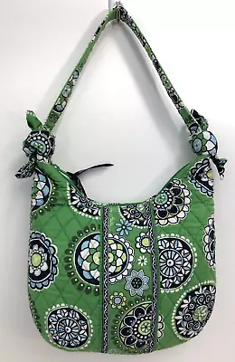 Vera Bradley Cupcake Green Olivia Small Purse Shoulder Bag GUC • $8.99