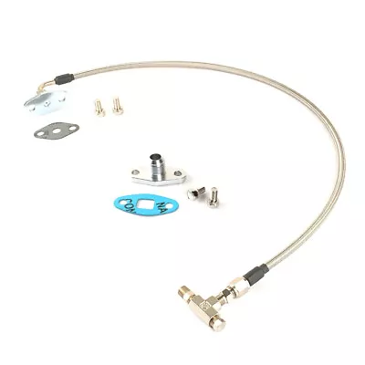 27.5  Uni Oil Feed Line W/ 10AN Return For Holset's Cummins' HX35 HX40 HX50 HX55 • $44.54