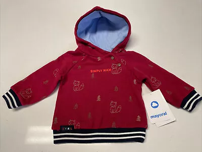 Mayoral Boys Size 6 Pullover “Simply Nice” Fox Pullover NWT • $18