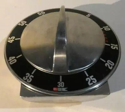 Vintage Bengt EK Sweden Kitchen Timer Mid Century Atomic Design-Not Working • $19.99