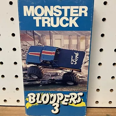 Monster Truck Bloopers 3 (VHS 1995) • $6.50