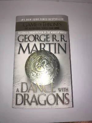 A Dance With Dragons; A Song Of Ice- 9780553801477 Paperback George R R Martin • $8.95