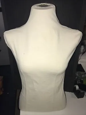 Mannequin Torso Female 26”X 16  Cloth Zipper Cover Hole For Stand 27.5” Waist • $50