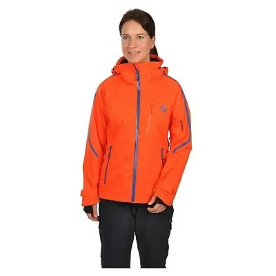 Volkl Team L Speed ​​Ski Jacket Tangerine Size EU XL UK 12 DH100 TT 01 • $279.74