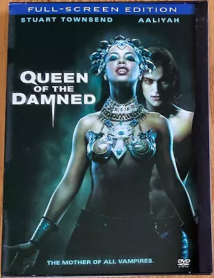 “Queen Of The Damned” DVD W/ Stuart Townsend Aaliyah Marguerite Moreau • $4