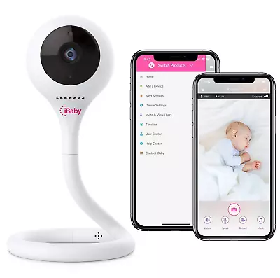 IBaby M2C WiFi Baby Monitor Camera With FHD Audio 1080P With Night Vision Wall M • $69.99